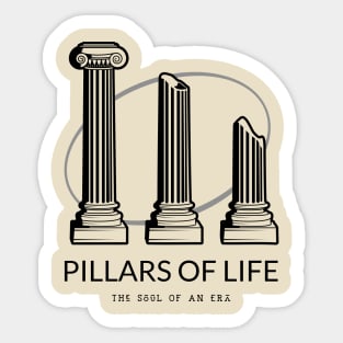 Pillars of Life Sticker